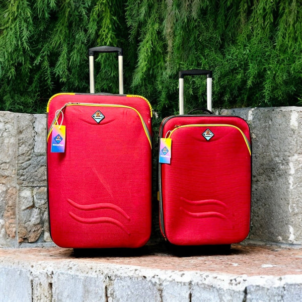 Zenvoy VoyagePro Series Premium Soft Trolley Bag – 22/26 Inch Travel Suitcase