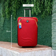 Zenvoy VoyagePro Series Premium Soft Trolley Bag – 22/26 Inch Travel Suitcase